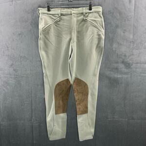 Harry Hall Riding Pants Jodhpurs Womens Size 34R Pale Sage Green